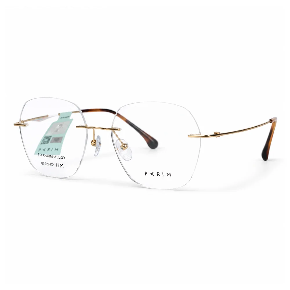 Parim 87026 Kính Không Gọng Titanium Alloy - Tem Chính Hãng 101