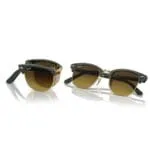 Ray-Ban Clubmaster Folding 0RB2176 Kính Mát Gấp Gọn - Tem Chính Hãng Luxottica