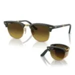 Ray-Ban Clubmaster Folding 0RB2176 Kính Mát Gấp Gọn - Tem Chính Hãng Luxottica
