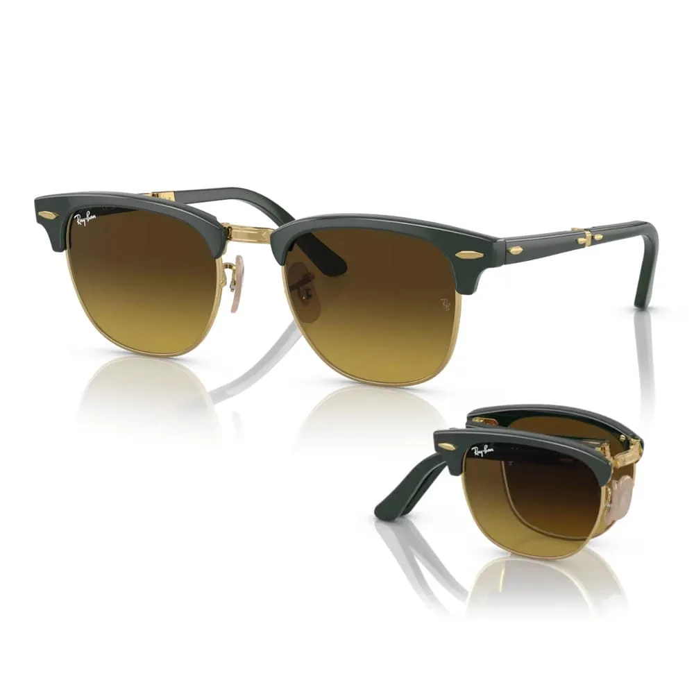 Ray-Ban Clubmaster Folding 0RB2176 Kính Mát Gấp Gọn - Tem Chính Hãng Luxottica