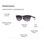 Oakley Frogskins Lite 0OO9374 Kính Mát Nửa Khung - Tem Chính Hãng Luxottica