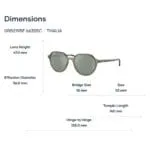 Ray-Ban Thalia 0RB2195F Kính Mát - Tem Chính Hãng Luxottica