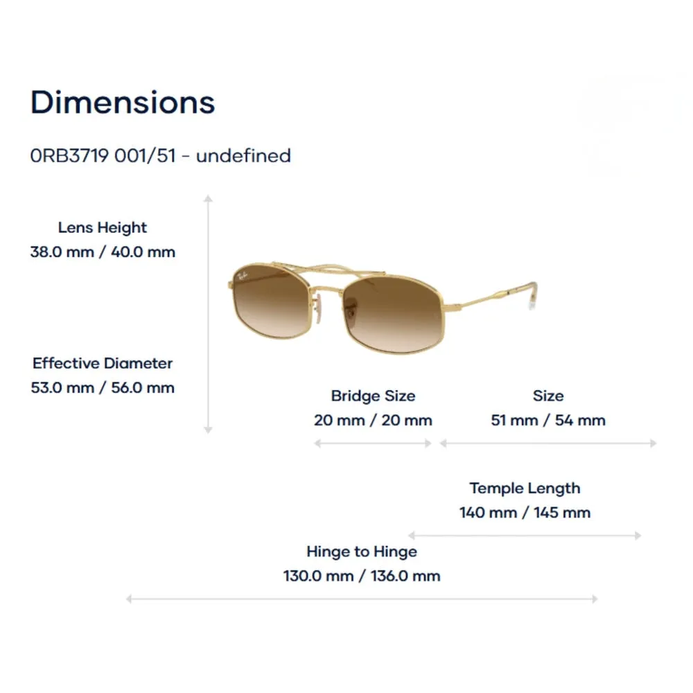 Kính Mát Ray-Ban 0RB3719 - Tem Chính Hãng Luxottica