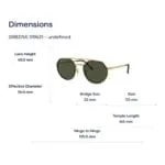 Ray-Ban 0RB3765 Kính Mát – Tem Chính Hãng Luxottica