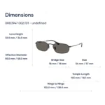 Ray-Ban 0RB3947 Kính Mát – Tem Chính Hãng Luxottica