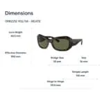 Ray-Ban Beate 0RB2212 Kính Mát - Tem Chính Hãng Luxottica