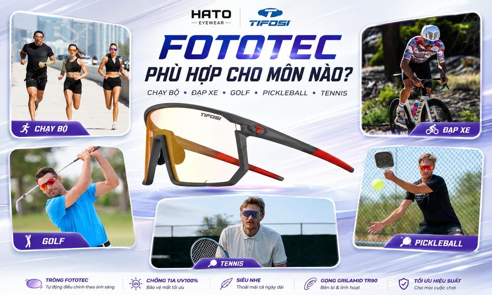 Tìm Hiểu Công Nghệ Tròng Kính Đổi Màu Fototec Của Tifosi: Khi Nào Nên Sử Dụng?
