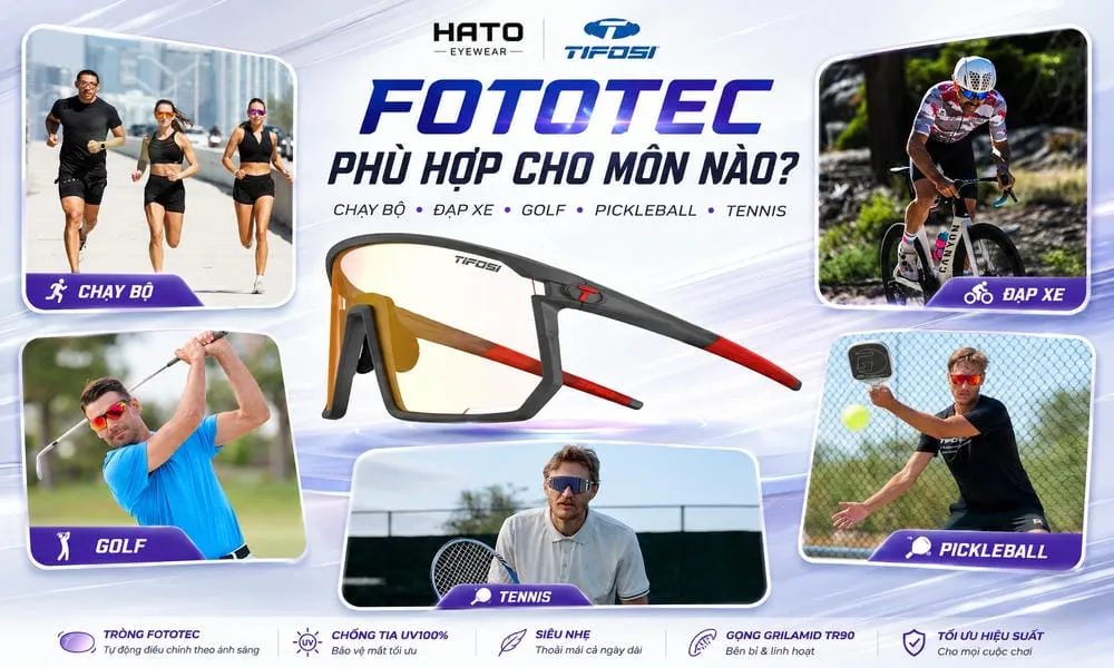 Tìm Hiểu Công Nghệ Tròng Kính Đổi Màu Fototec Của Tifosi: Khi Nào Nên Sử Dụng?
