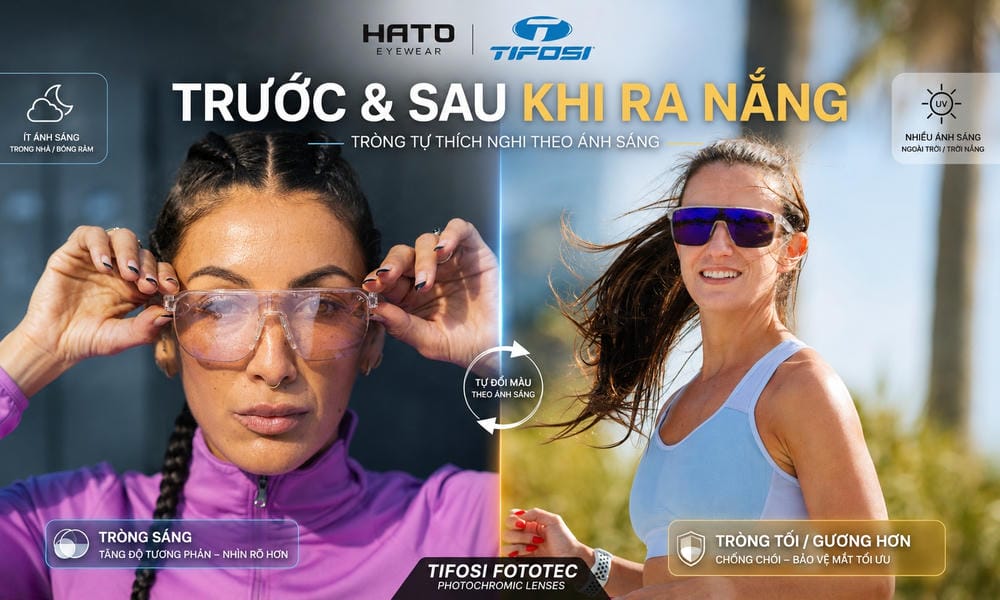 Tìm Hiểu Công Nghệ Tròng Kính Đổi Màu Fototec Của Tifosi: Khi Nào Nên Sử Dụng?