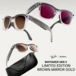 Ray-Ban Meta Wayfarer Gen 2 Limited Edition Brown Mirror Gold - Chính Hãng, New Seal