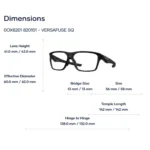 Oakley Versafuse SQ 0OX8201 Gọng Kính Thể Thao – Tem Chính Hãng Luxottica