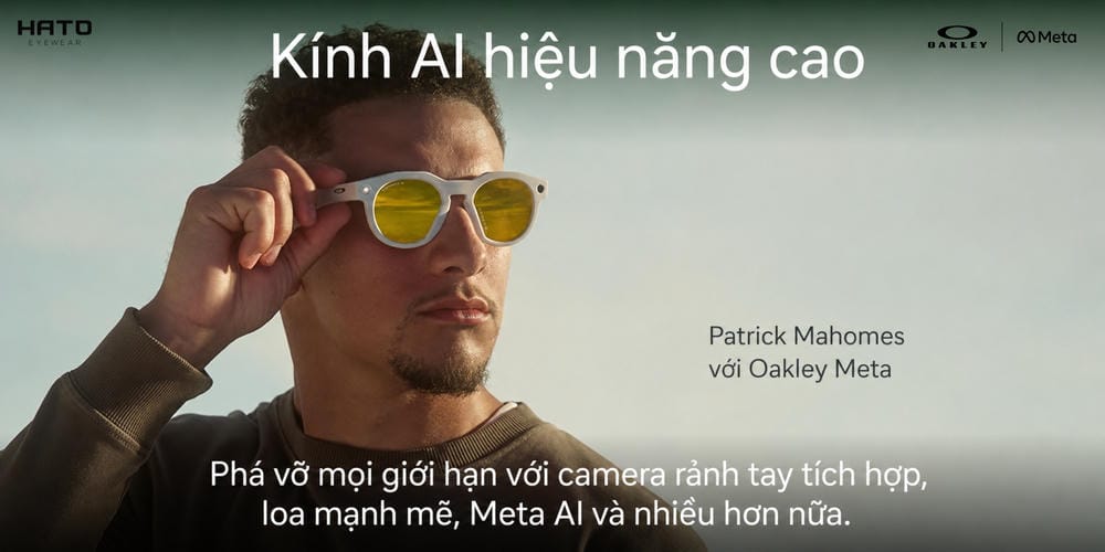 Cùng Oakley Meta HSTN Transitions: Nâng tầm phong cách thể thao