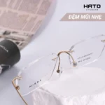 Parim 87027 Kính Không Gọng Titanium Alloy - Tem Chính Hãng 101