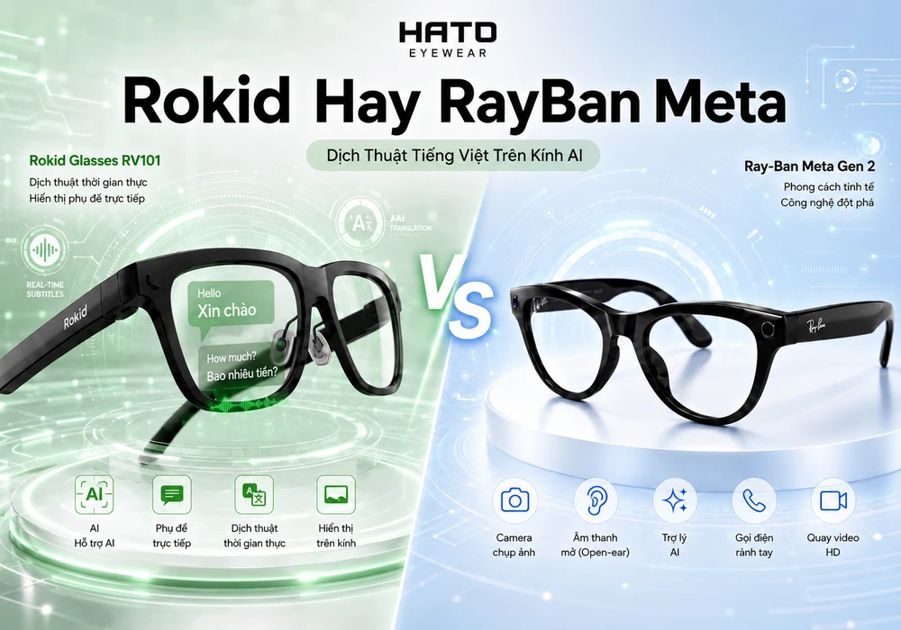 so sánh dịch thuật tiếng việt RayBan Meta và Rokid