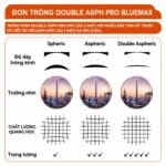 Tròng Kính Chống Ánh Sáng Xanh Zen Optic Double ASPH Pro BlueMax 1.71 - Chính Hãng