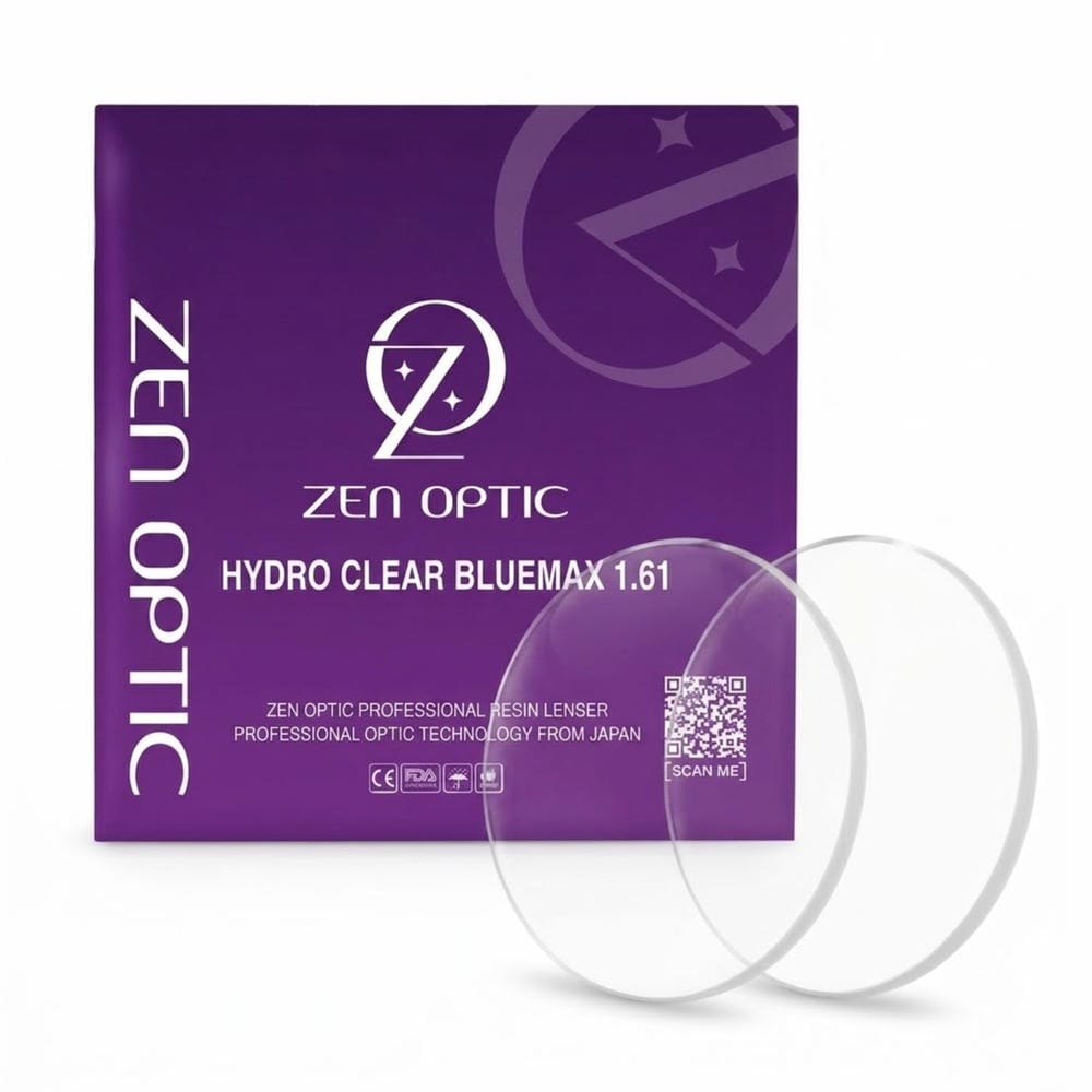 Tròng Kính Chống Bể Zen Optic TitanShield BlueMax 1.61
