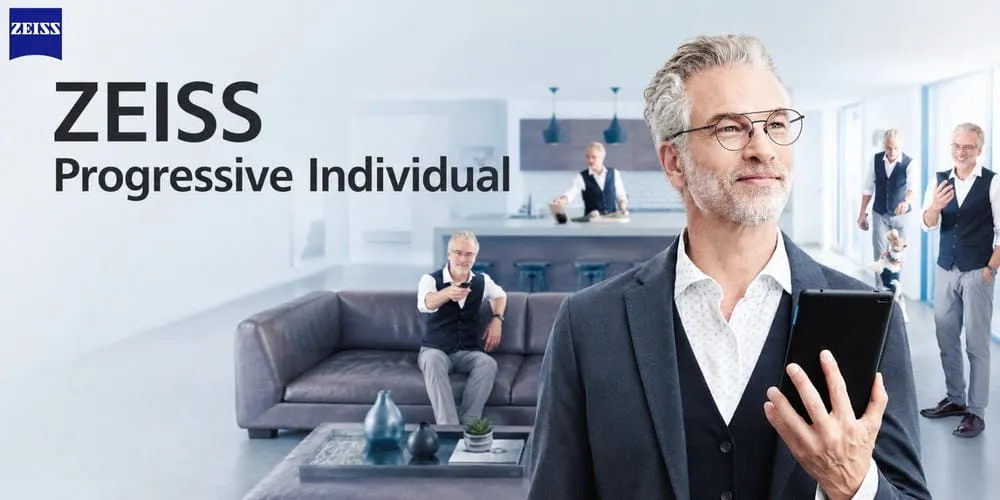 Tròng Kính Đa Tròng ZEISS Chính Hãng: Giải Pháp Nhìn Xa Gần Cho Người Sau 40 Tuổi