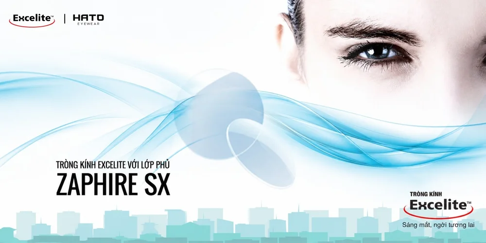 Tròng Kính Siêu Mỏng Excelite Zaphire-Sx 1.74 Có Tốt Không? Giải Pháp Cho Người Cận Nặng