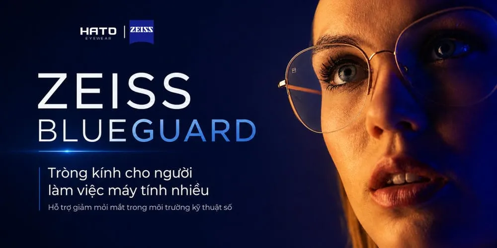 ZEISS BlueGuard - tròng kính chống ánh sáng xanh cho dân văn phòng