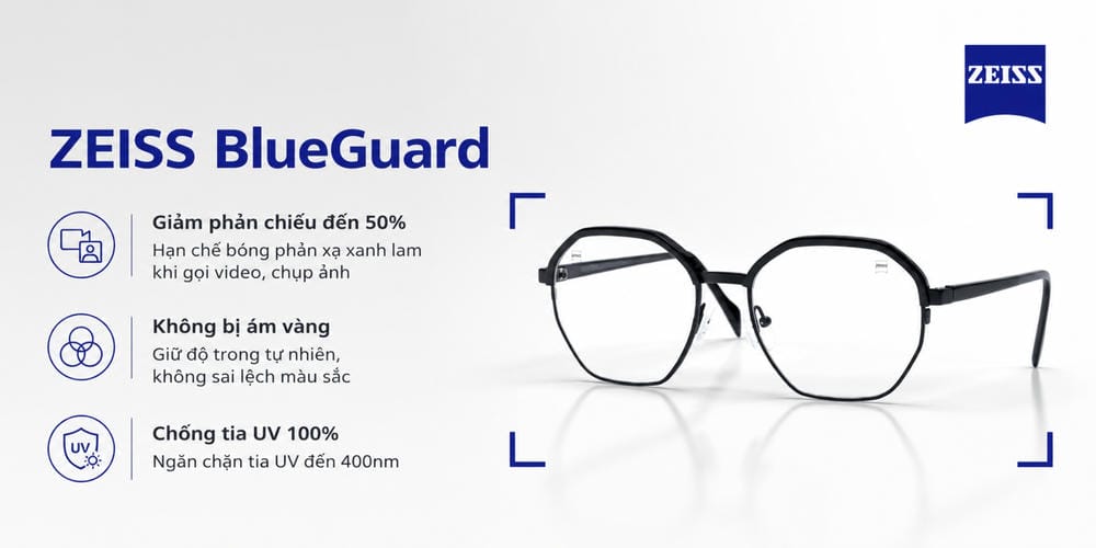 ZEISS BlueGuard - tròng kính chống ánh sáng xanh cho dân văn phòng