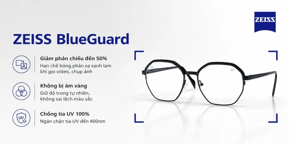 ZEISS BlueGuard - tròng kính chống ánh sáng xanh cho dân văn phòng