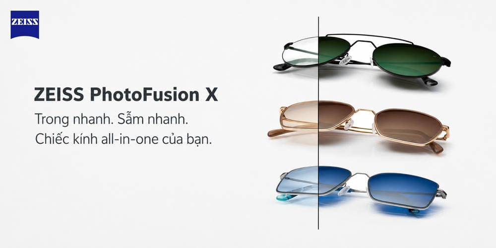 Tròng Kính ZEISS PhotoFusion X: Đỉnh Cao Tròng Kính Đổi Màu Trong Tích Tắc