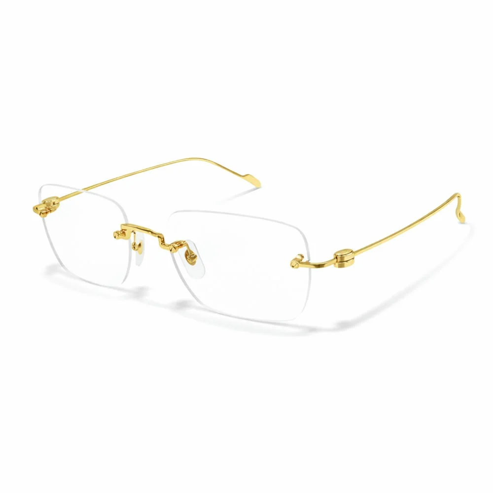 Kính Cartier không gọng CT0379O kim loại màu vàng