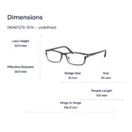 Ray-Ban 0RX8727D Gọng Kính – Tem Chính Hãng Luxottica