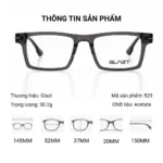 Gọng Kính Vuông Glazt 529