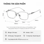 GM Vanta Gọng Kính