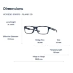 Oakley Plank 2.0 0OX8081 Gọng Kính Thể Thao - Tem Chính Hãng Luxottica