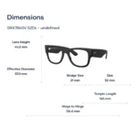 Ray-Ban 0RX7840V Gọng Kính Wayfarer – Tem Chính Hãng Luxottica