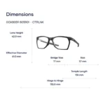 Oakley Ctrlnk 0OX8059 Gọng Kính Thể Thao – Tem Chính Hãng Luxottica