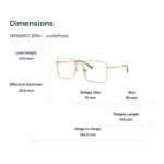 Ray-Ban 0RX6553 Gọng Kính - Tem Chính Hãng Luxottica