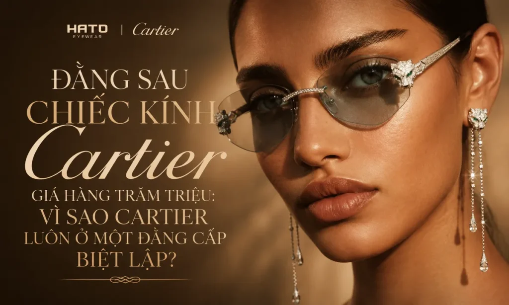 Đằng sau chiếc kính Cartier giá hàng trăm triệu và lý do thương hiệu luôn ở đẳng cấp biệt lập