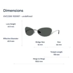 Versace 0VE2285 Kính Mát Oval – Tem Chính Hãng Luxottica