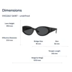 Versace 0VE2263 Kính Mát Oval – Tem Chính Hãng Luxottica