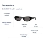 Vogue 0VO5695SU Kính Mát Oval – Tem Chính Hãng Luxottica