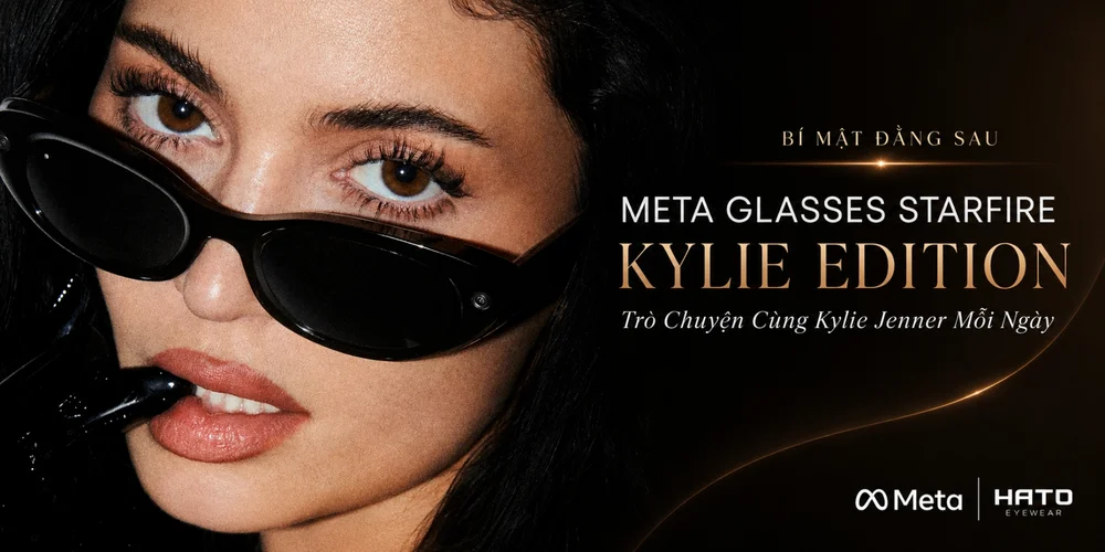 Bí Mật Đằng Sau Meta Glasses Starfire Kylie Edition: Trò Chuyện Cùng Kylie Jenner Mỗi Ngày