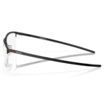 Ảnh gọng kính Oakley Tie bar 0.5 0OX5140 thiết kế thể thao nửa khung, màu satin black hiện đại, chất liệu titanium nhẹ bền, phù hợp lắp tròng cận, viễn, loạn hoặc chống ánh sáng xanh. Sản phẩm chính hãng Luxottica, phong cách mạnh mẽ, gọn nhẹ và dễ đeo hằng ngày.