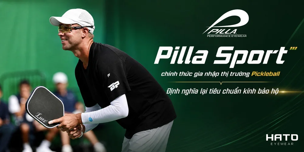 Pilla Sport chính thức gia nhập thị trường Pickleball: Định nghĩa lại tiêu chuẩn kính bảo hộ