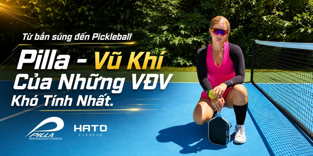 Từ bắn súng đến Pickleball: Pilla – Vũ Khí Của Những VĐV Khó Tính Nhất