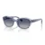 71764L Striped blue on transparent blue
