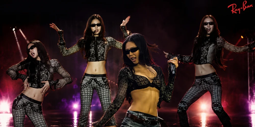 Summer Festival Tour 2026: Biến Hóa Phong Cách Với Kính Ray-Ban Cùng Jennie