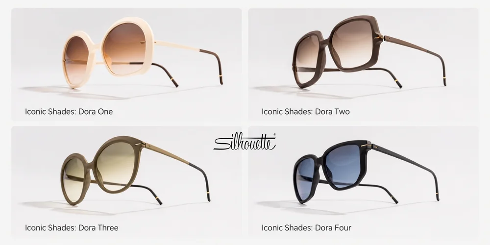 Silhouette Eyewear Iconic Shades: Tuyệt Chiêu Lọc Ánh Sáng, Giảm Chói Không Làm Tối Cảnh Vật.