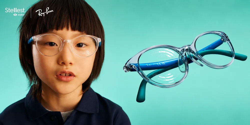Vì Sao Tròng Essilor Stellest Là Mảnh Ghép Phù Hợp Cho Gọng Ray-Ban Kids?