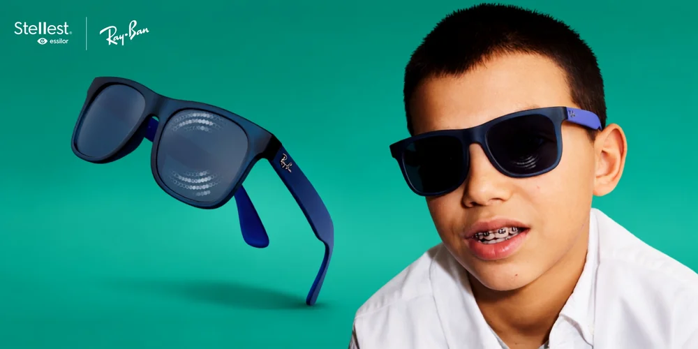 Vì Sao Tròng Essilor Stellest Là Mảnh Ghép Phù Hợp Cho Gọng Ray-Ban Kids?