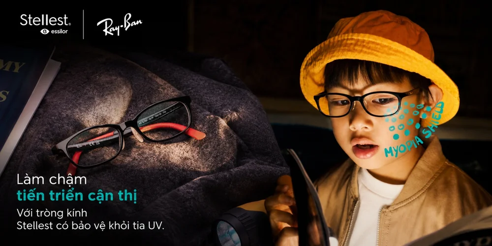 Vì Sao Tròng Essilor Stellest Là Mảnh Ghép Phù Hợp Cho Gọng Ray-Ban Kids?