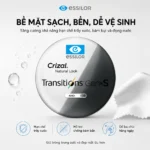 Tròng Kính Đổi Màu Khói Essilor Transitions Gen S Crizal Natural Look Chính Hãng