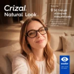 Tròng Kính Essilor Crizal Natural Look BlueUV Capture Chống Ánh Sáng Xanh Chính Hãng